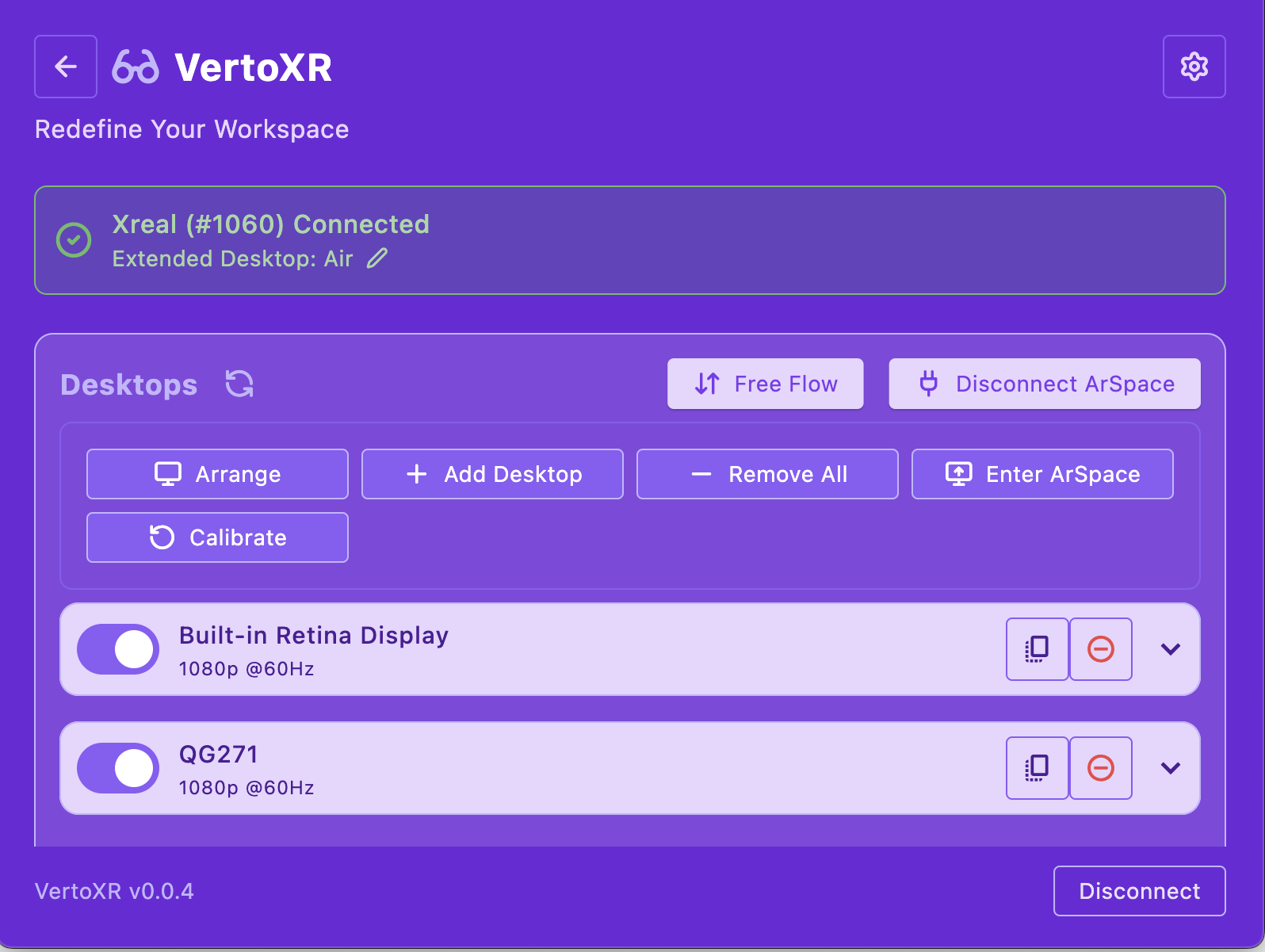 VertoXR Screenshot 3